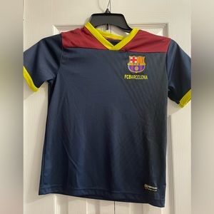 Boys Barcelona soccer shirt
